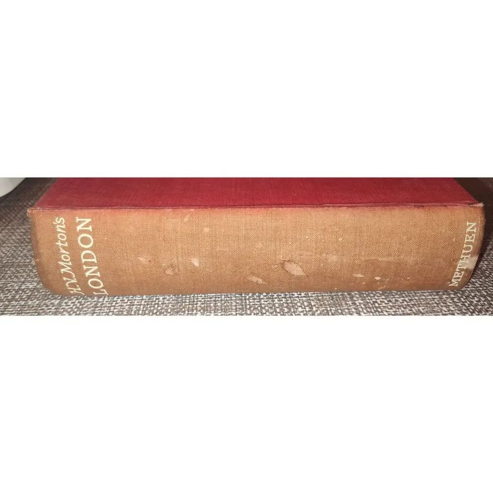 H.V. Morton's London Vintage Hardcover History Book 1940